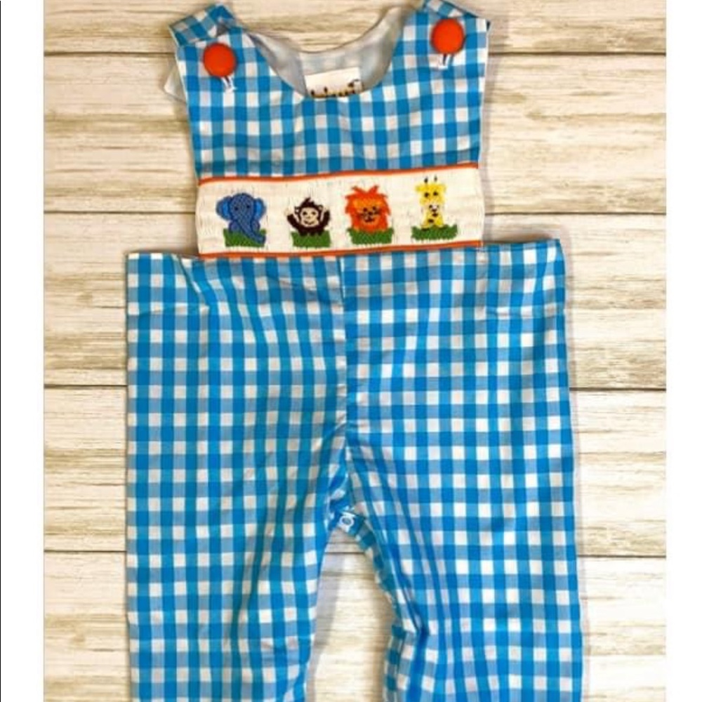 Toddlers Smocked Romper